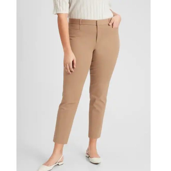 NWT Banana RepF Sloan Slim Ankle Pant 00P 24P Black F89 - Picture 3 of 4